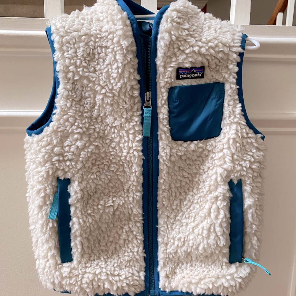 Patagonia Baby Retro-X® Fleece Vest Size 4